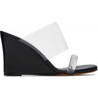 Maryam Nassir Zadeh Black Olympia Wedge Heeled Sandals 262779F125022