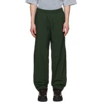 The North Face Green TNF Red Box Full-Zip Sweatpants 262802M191001