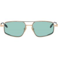 Akoni Gold & Gunmetal Atlantis Sunglasses 262814M134009