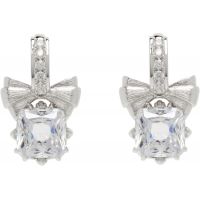 SHUSHU/TONG YVMIN Edition Silky Bowknot Gemstone Earrings 262901F022000