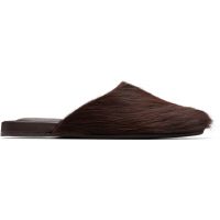 Ancient Greek Sandals Brown The Slipper Flats 271674F121002