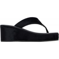 Ancient Greek Sandals Black Charys Low Wedge Heeled 271674F125001