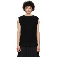 We11done Black Monster Vest 221327M185023