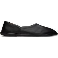 The Row Black Canal Ballerina Flats 241359F118006