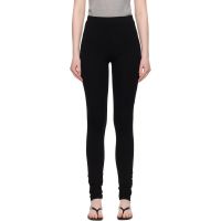 TOTEME Black Zip Leggings 252771F085000