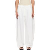LE17SEPTEMBRE White Oblong Trousers 261495F087001