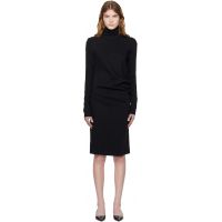 TOTEME Black Twist Minidress 261771F052000