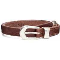 OUR LEGACY Brown 2cm Belt 261803F001013