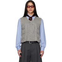 OUR LEGACY Gray Link Vest 261803M185000
