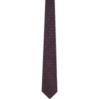 Paul Smith Burgundy Dots Tie 262260M158003