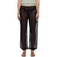 Paloma Wool Black Weza Trousers 262648F086000