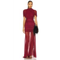 x REVOLVE Evianna Mesh Gown Amanda Uprichard