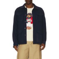 Winter Olympics Boil Wool Double Knit Shirt Polo Ralph Lauren
