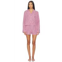 Crop & Boxer Pj Set Polo Ralph Lauren Intimates