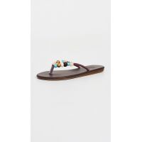 Ancient Greek Sandals Saionara Bead Flip Flops