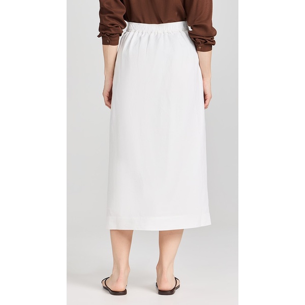 Alex Mill Button Front Skirt In Twill AMILL30497