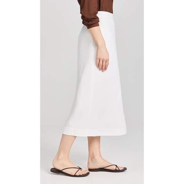  Alex Mill Button Front Skirt In Twill AMILL30497