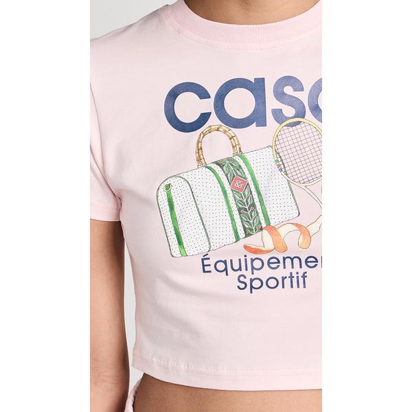  카사블랑카 Casablanca Equipement Sportif Printed Baby T-Shirt CASAB30107