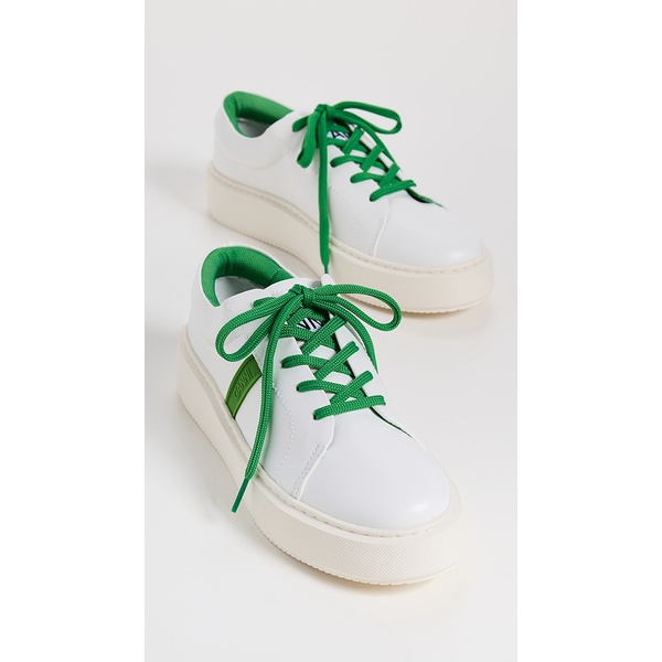  Sporty Mix Cupsole Sneakers Contrast Stitch 가니 GANNI31999