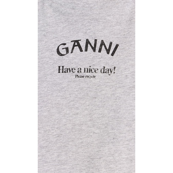  Thin Jersey Relaxed T-Shirt 가니 GANNI32072