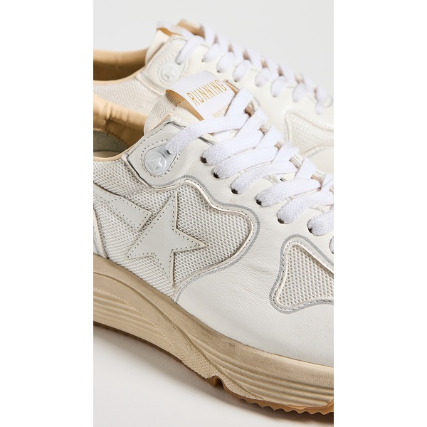 골든구스 골든구스 Golden Goose Running Toe Box Leather Star Nappa Heel and Spur Sneakers GOOSE21351
