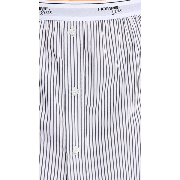  HOMMEGIRLS Shirttail Miniskirt HOMME30000