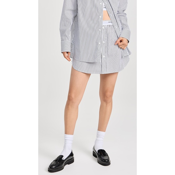  HOMMEGIRLS Shirttail Miniskirt HOMME30000