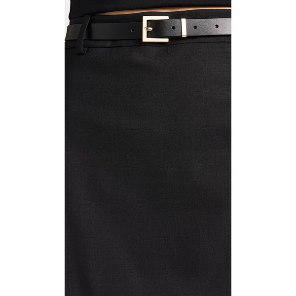  Juun. J Wool Blended Belted Mini Skirt JUUNJ30036