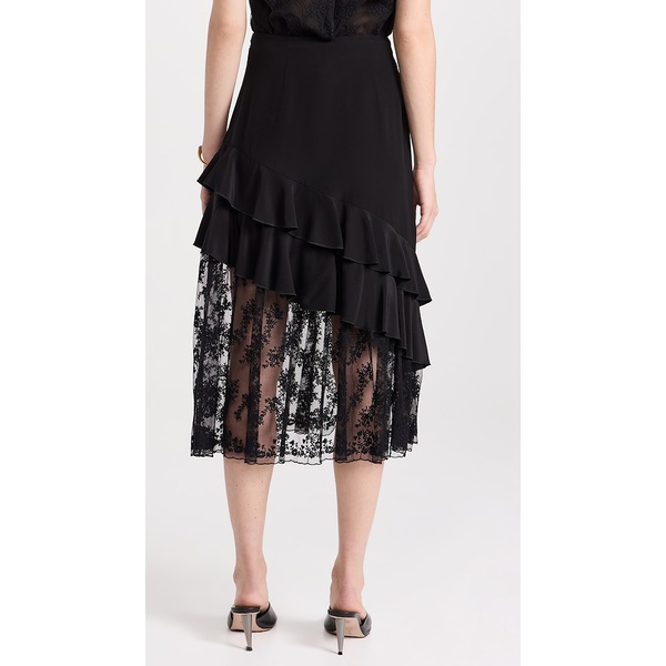  Jason Wu Embroidered Lace Tulle Combo Mermaid Skirt JWGCO30422