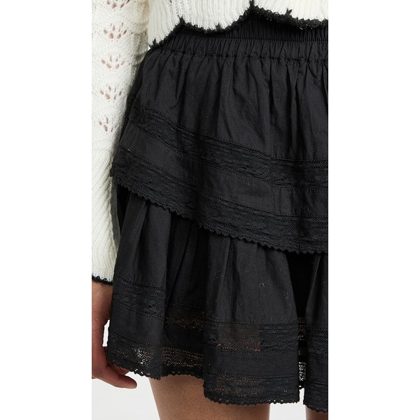  LoveShackFancy Ruffle Miniskirt LSHAC30991