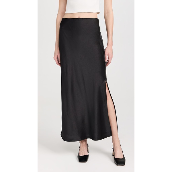 메이드웰 Madewell Satin Maxi Slip Skirt MADEW46613