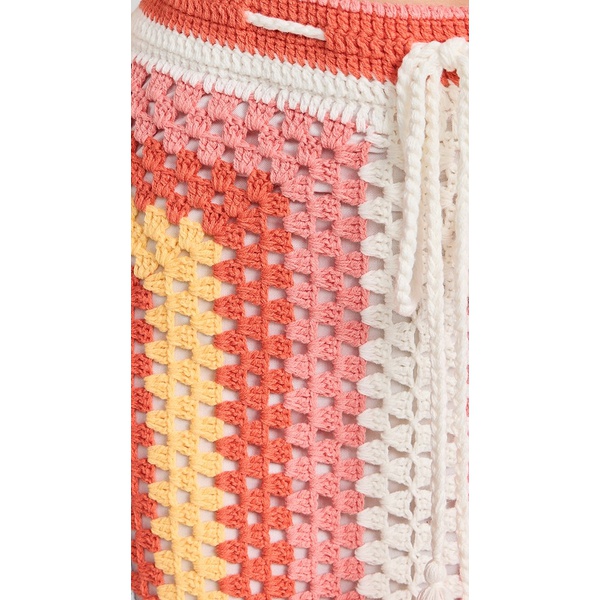  MINKPINK Gardenia Crochet Knit Skirt MINKP41506