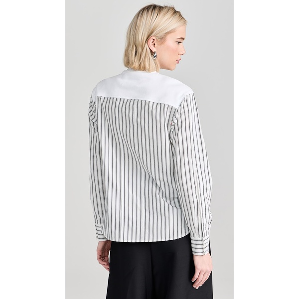  3.1 필립림 3.1 Phillip Lim Long Sleeve Striped Fringe Pocket Sweatshirt PHLII25153
