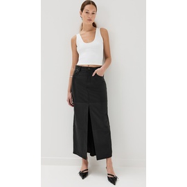 Reformation Veda Tazz Leather Maxi Skirt REFOR41148