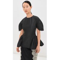 Simone Rocha Sculpted Peplum Top