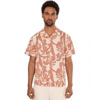 Mens Liverpool Los Angeles Short Sleeve Button-Up Camp Shirt