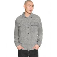 Mens Liverpool Los Angeles Long Sleeve Flap Pocket Collared Overshirt