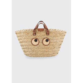 Anya Hindmarch Large Paper Eyes Basket Tote Bag 4039065