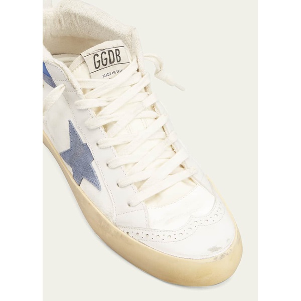 골든구스 골든구스 Golden Goose Mid Star Colorblock Wing-Tip Sneakers 4461339