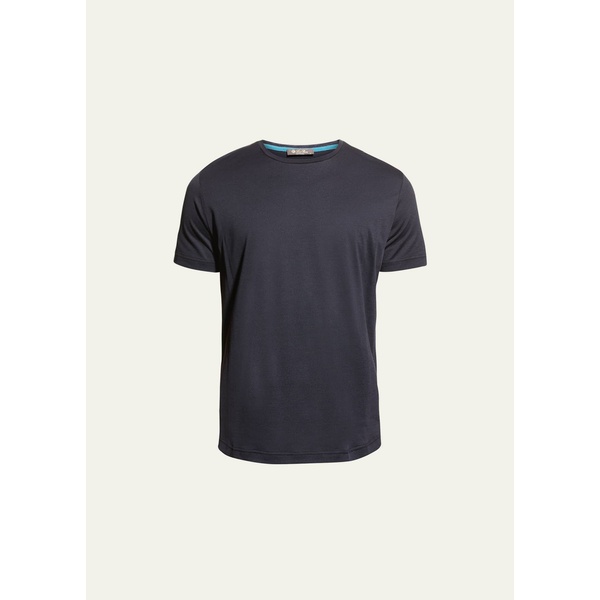  로로 피아나 Loro Piana Mens Silk Cotton Jersey T-Shirt 1643242
