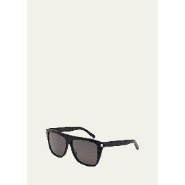 생로랑 Saint Laurent Mens SL 1 Slim Plastic Sunglasses 1803530
