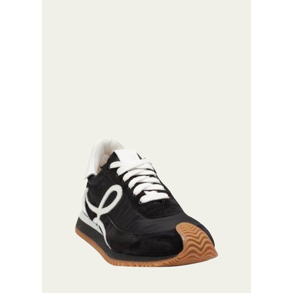 로에베 로에베 Loewe Flow Mixed Leather Bicolor Runner Sneakers 4082253