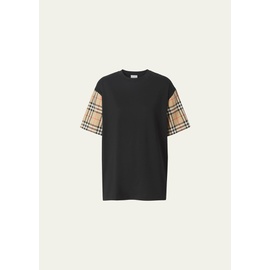 버버리 Burberry Oversized Vintage Check T-Shirt 4097922