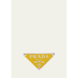 Prada Mens Triangle Logo Metal Belt Buckle 4279700