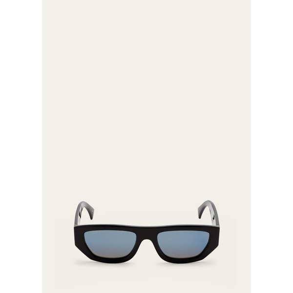 구찌 구찌 Gucci Mens Rectangle Full-Rim Sunglasses 4280803