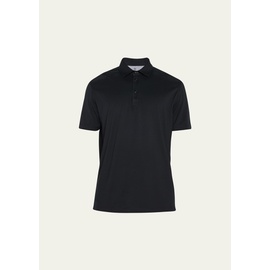 브루넬로 쿠치넬리 Brunello Cucinelli Mens Jersey Polo Shirt 4303332