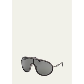 몽클레어 Moncler Mens Vangarde Metal Shield Sunglasses 4311000