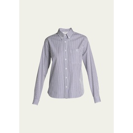 생로랑 Saint Laurent Stripe Button-Down Shirt 4357897