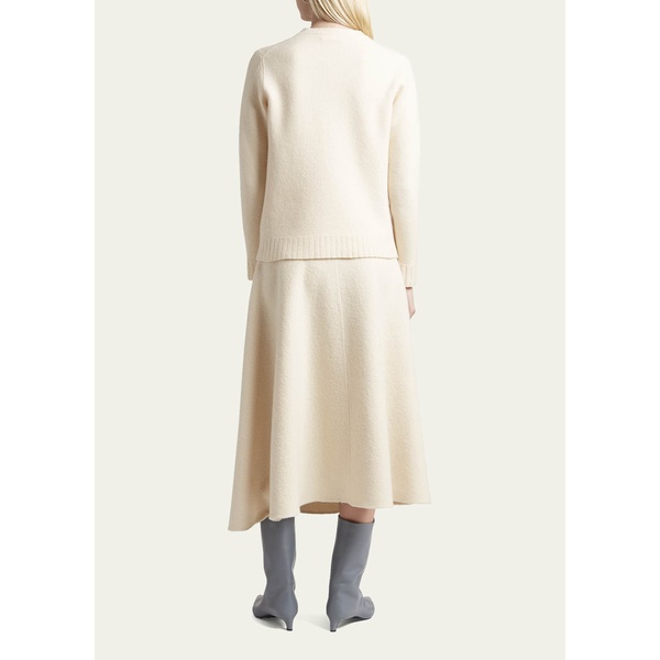 질샌더 질샌더 Jil Sander Long-Sleeve Boiled Wool Sweater 4373165