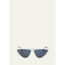 오프화이트 Off-White Mens Gustav Logo-Bridge Contemporary Sunglasses 4404858